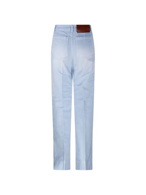 Victoria Beckham patch-pocket jeans - Blue