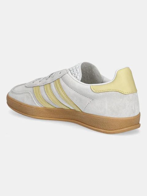 adidas Originals sneakersy zamszowe Gazelle Indoor damskie kolor szary JS4145