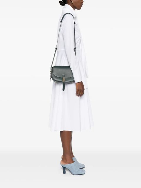 PINKO mini leather shoulder bag - Green - zdjęcie produktu nr 2