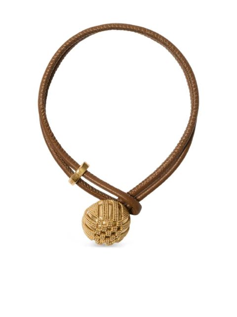 Burberry sliding-fastening bracelet - Brown - zdjęcie produktu nr 1