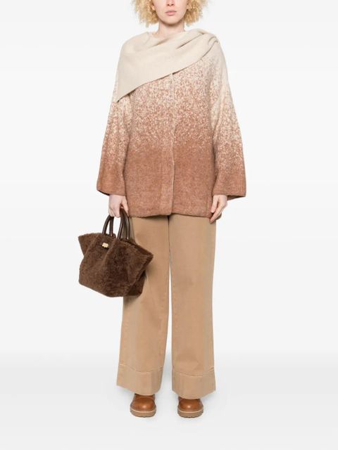 TWINSET gradient-effect cardigan - Neutrals - zdjęcie produktu nr 2