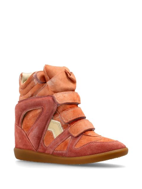 ISABEL MARANT Balskee wedge sneakers - Orange - zdjęcie produktu nr 2