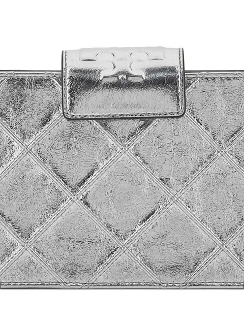 Tory Burch mini Fleming crossbody bag - Silver - zdjęcie produktu nr 2