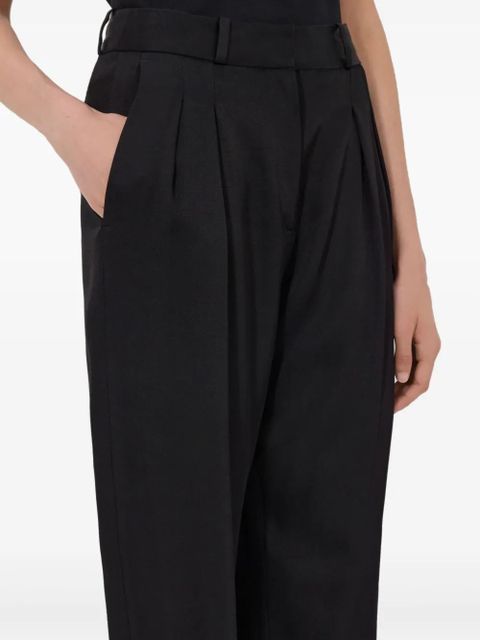LouLou de Saison Alio pleated trousers - Black