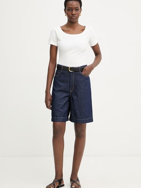 Weekend Max Mara szorty damskie jeansowe OZONO - zdjęcie produktu nr 1