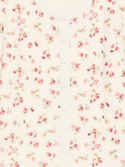 Magda Butrym floral cardigan - Neutrals