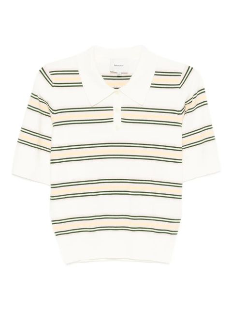 Reformation Campbell polo shirt - Neutrals - zdjęcie produktu nr 1