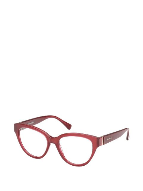 Max Mara Eyewear cat-eye glasses - Red - zdjęcie produktu nr 2