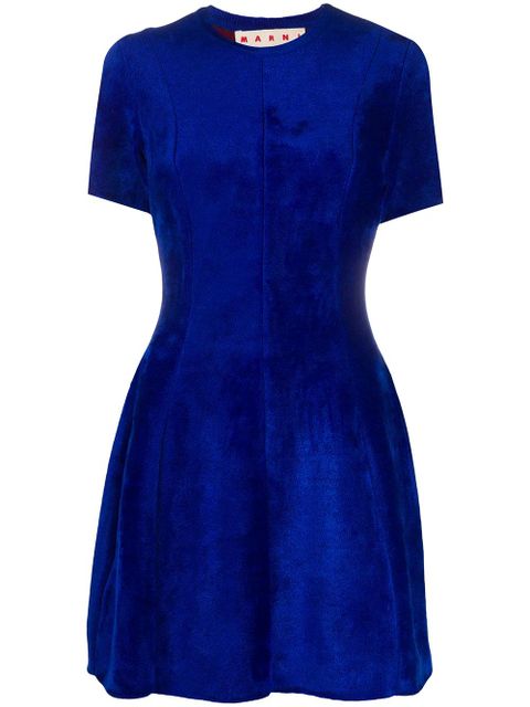 Marni cinched waist knitted dress - Blue - zdjęcie produktu nr 1