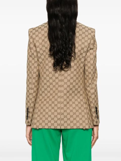 Gucci GG canvas single-breasted blazer - Neutrals