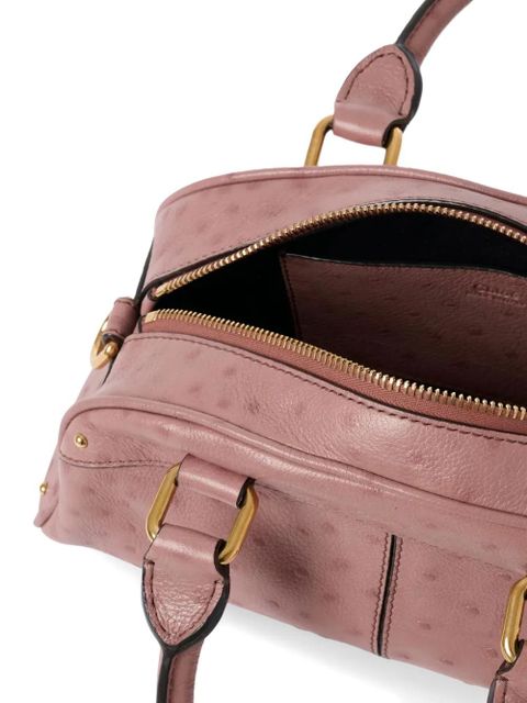 Chloé top handle charm bucket bag - Pink