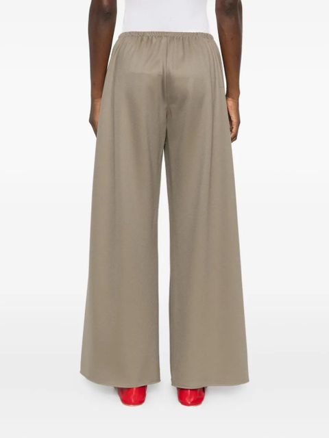 The Row Gala elasticated-waist trousers - Neutrals