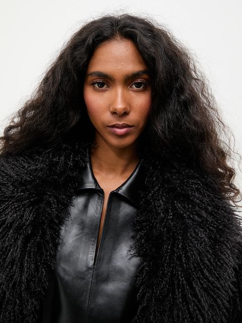 Answear.LAB płaszcz kolor czarny