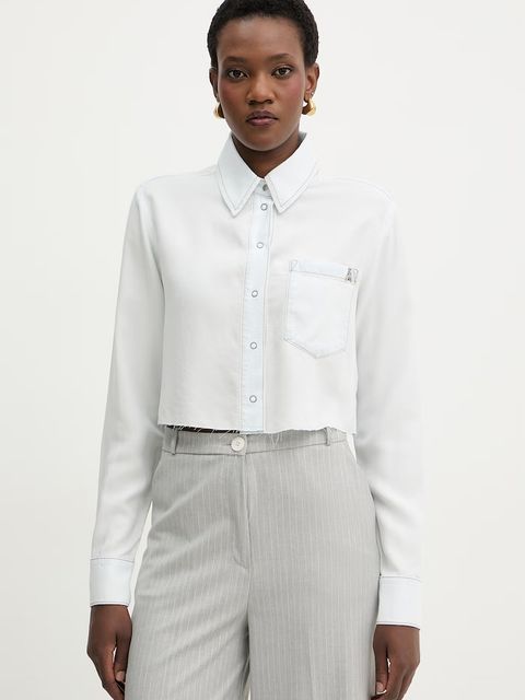 Patrizia Pepe koszula damska jeansowa - zdjęcie produktu nr 2