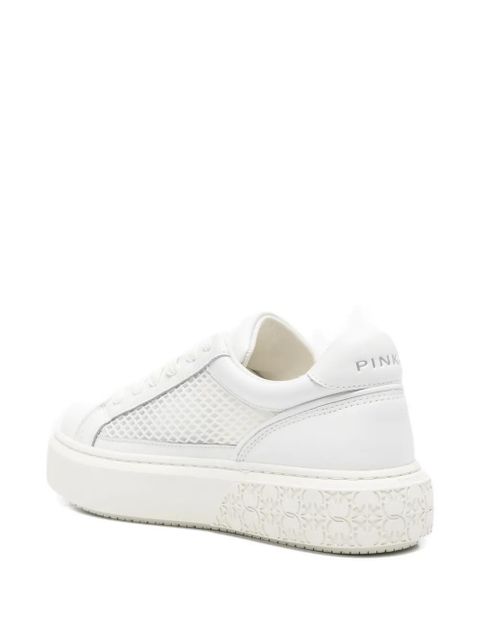 PINKO Yoko appliqué platform sneakers - White - zdjęcie produktu nr 2