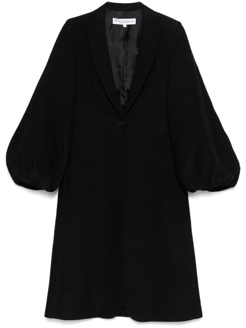 JW Anderson balloon-sleeve coat - Black - zdjęcie produktu nr 1