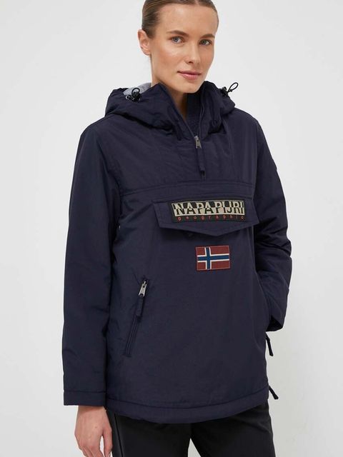 Napapijri kurtka damska kolor granatowy przejściowa - zdjęcie produktu nr 1