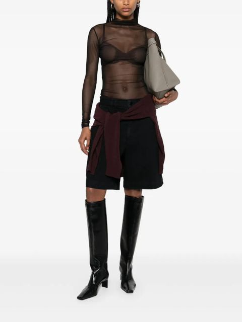 The Frankie Shop Tulia top - Black - zdjęcie produktu nr 2