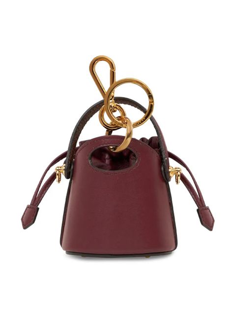 ETRO Saturno logo-engraved keyring - Red