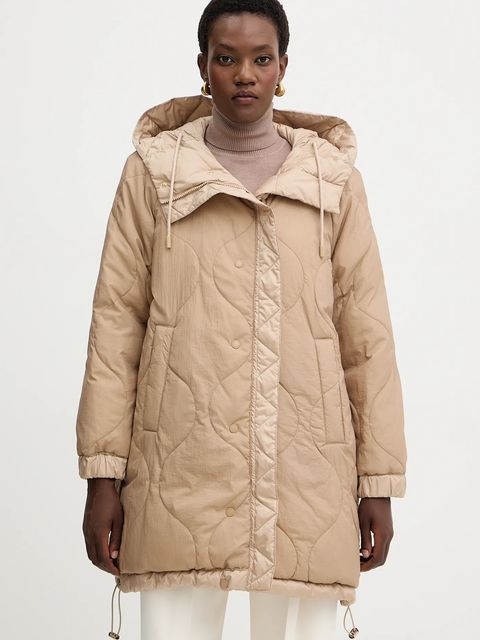 Weekend Max Mara kurtka dwustronna ANFORA kolor beżowy 2525496062600