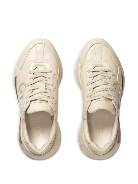 Gucci Rhyton logo sneakers - Neutrals