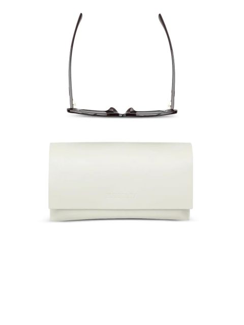 Burberry Eyewear EKD oversize-frame sunglasses - Purple