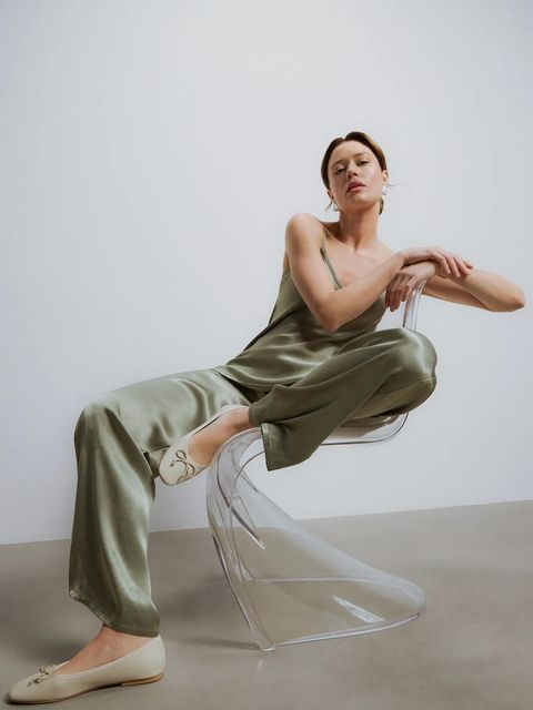 Answear.LAB baleriny kolor beżowy