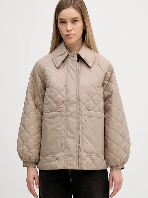 Barbour kurtka Laoise kolor zielony przejściowa LQU1886 - zdjęcie produktu nr 1