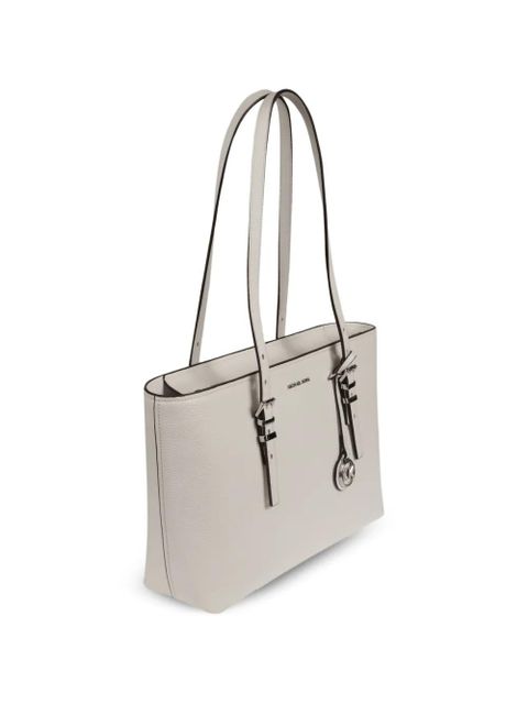 Michael Kors buckle leather tote bag - Grey