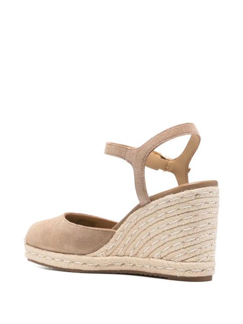 Michael Kors Kenzie wedge espadrille sandals - Neutrals