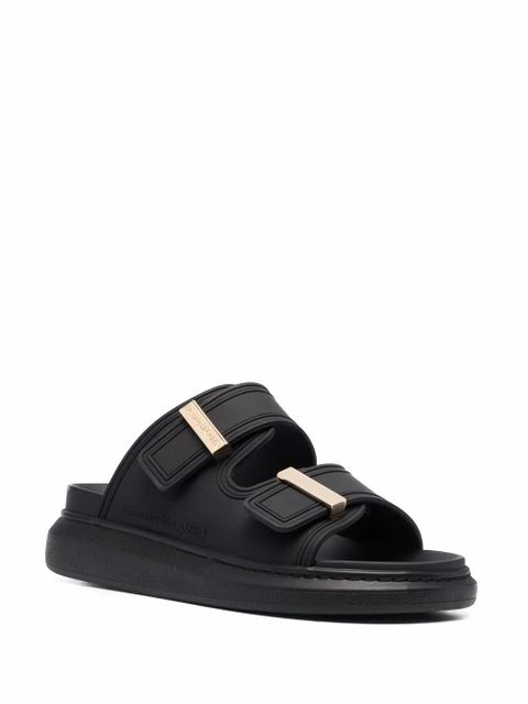 Alexander McQueen Hybrid flatform sandals - Black - zdjęcie produktu nr 2
