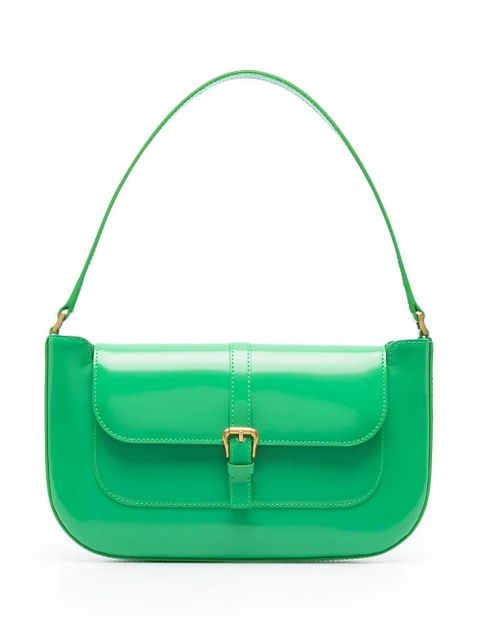 BY FAR Miranda leather shoulder bag - Green - zdjęcie produktu nr 1