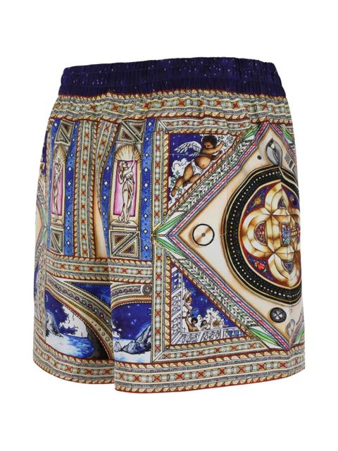 Casablanca graphic-print shorts - Neutrals - zdjęcie produktu nr 1