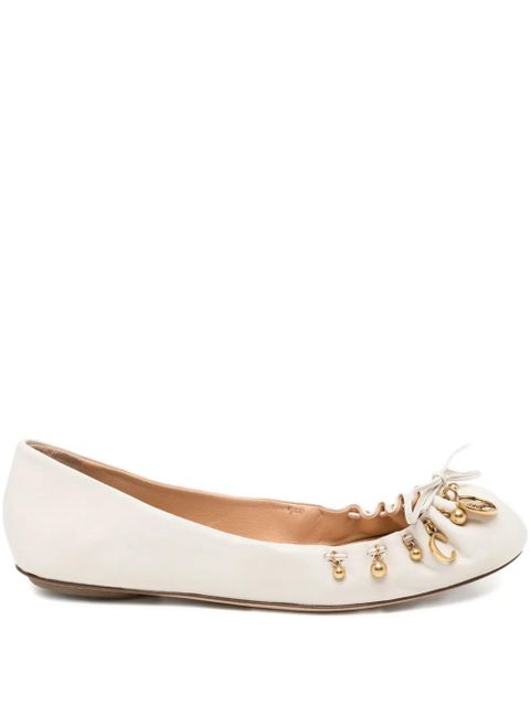Chloé Charms ballet flats - Neutrals - zdjęcie produktu nr 1