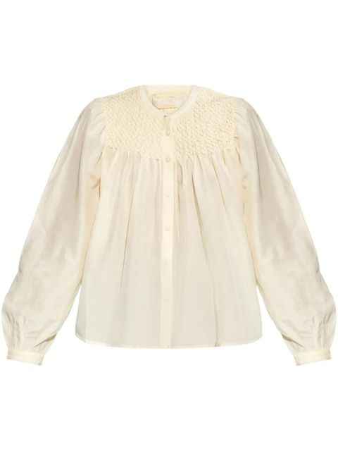 Ulla Johnson Soffia blouse - White - zdjęcie produktu nr 1