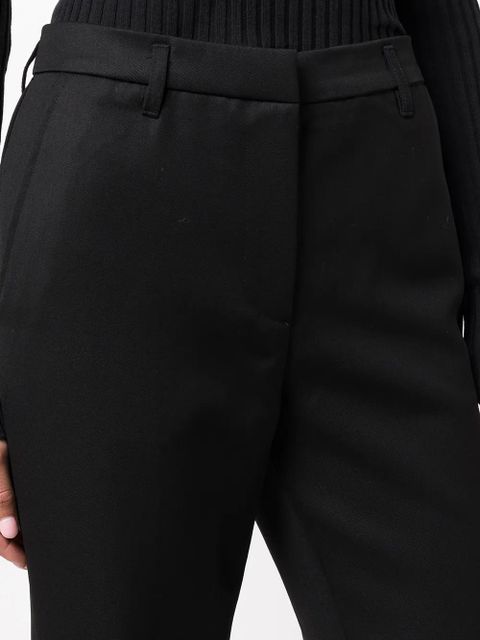 ANINE BING straight-leg trousers - Black