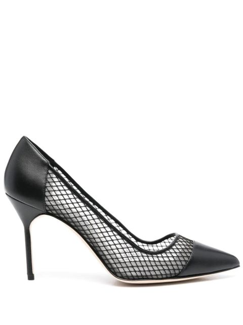 Manolo Blahnik 90mm Capcour pumps - Black - zdjęcie produktu nr 1