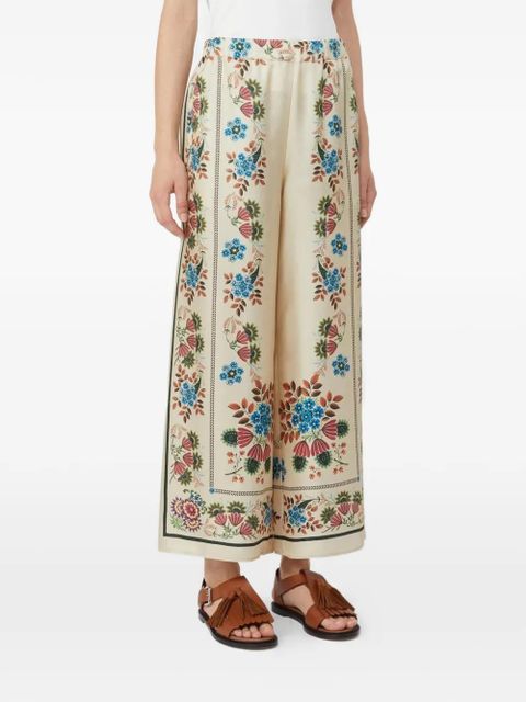 Weekend Max Mara WKDSNACK printed trousers - Neutrals - zdjęcie produktu nr 1