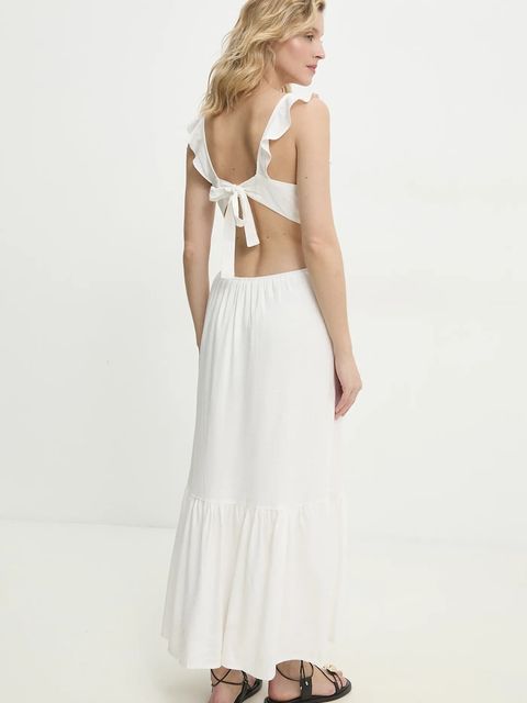 Answear.LAB sukienka z lnem