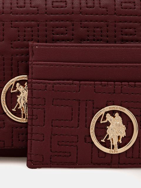 U.S. Polo Assn. torebka Box Bag kolor bordowy BIU2B8999WVP - zdjęcie produktu nr 2