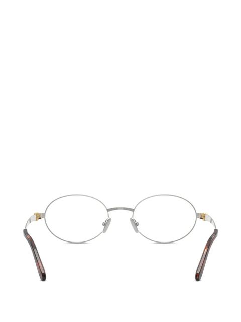 Miu Miu Eyewear round-frame glasses - Silver