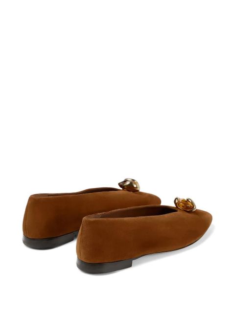 Jimmy Choo Margot ballet flats - Brown