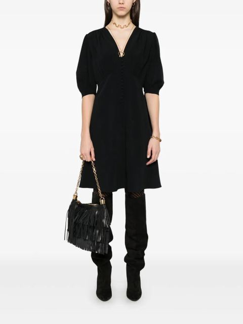 Chloé crepe A-line dress - Black - zdjęcie produktu nr 2