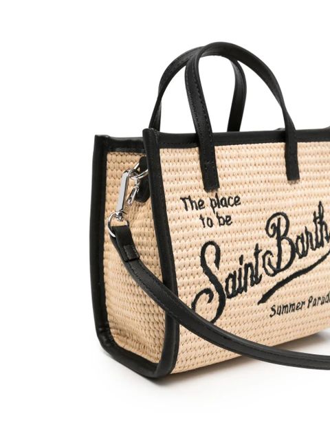 MC2 Saint Barth mini Vivian tote bag - Neutrals