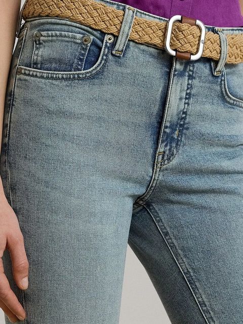 Lauren Ralph Lauren jeansy damskie high waist 200971083