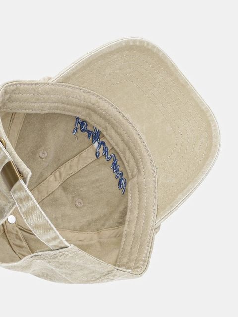 JOYINME czapka z daszkiem jeansowa Radiance kolor zielony z aplikacją Radiance