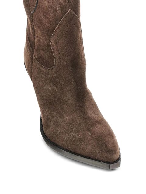 ISABEL MARANT Leyane ankle boots - Brown - zdjęcie produktu nr 2