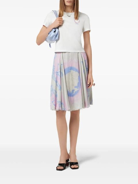 Versace Cameo silk midi skirt - White - zdjęcie produktu nr 2