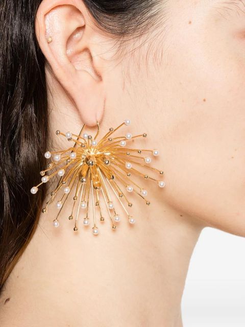 Cult Gaia Damita embellished earrings - Gold - zdjęcie produktu nr 2