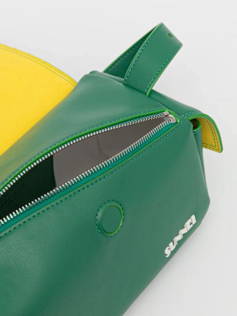 Sunnei torebka kolor zielony ACCXBAG067